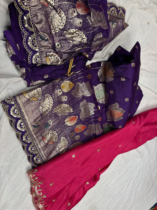 Ready To Wear Banarasi Pattu Lehenga