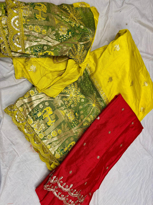 Ready To Wear Banarasi Pattu Lehenga