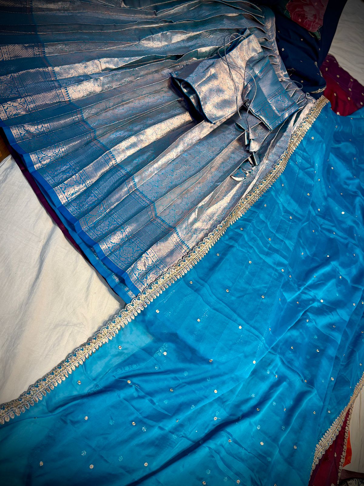 Ready To Wear Fully Stitched Kanchi Pattu Lehanga