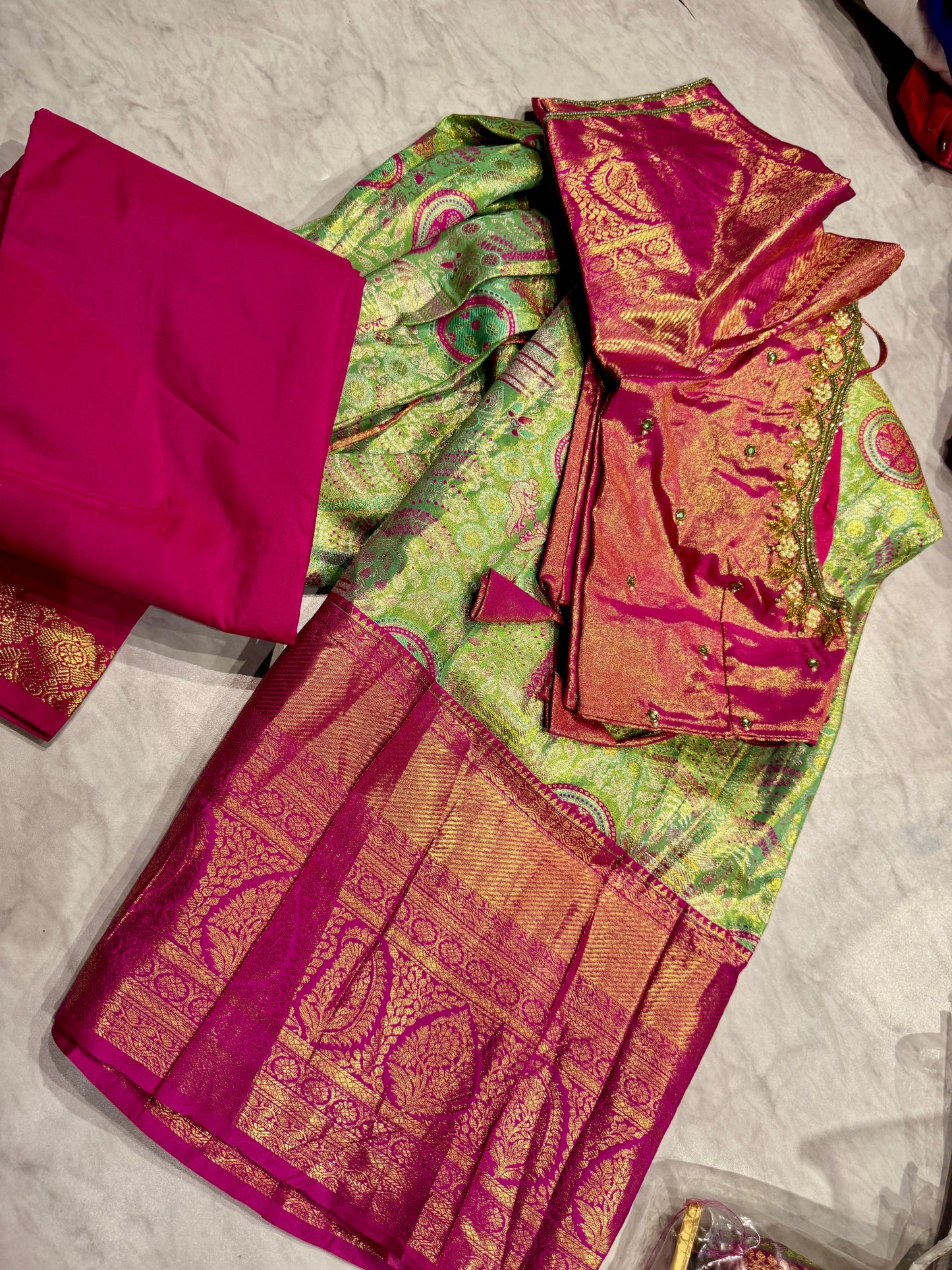 Ready To Wear Kanchipuram Lehenga
