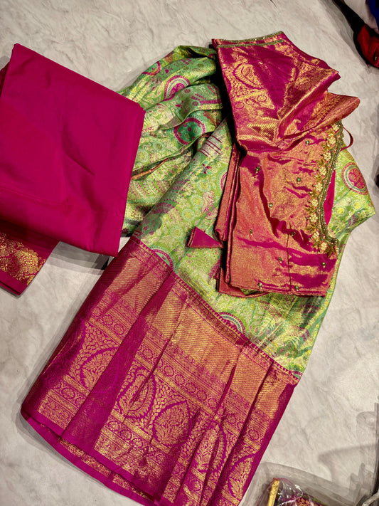 Ready To Wear Kanchipuram Lehenga