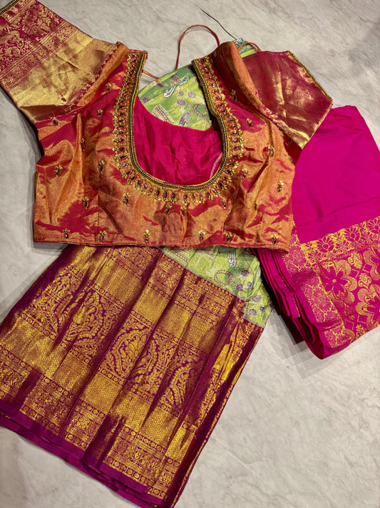Ready To Wear Kanchipuram Lehenga