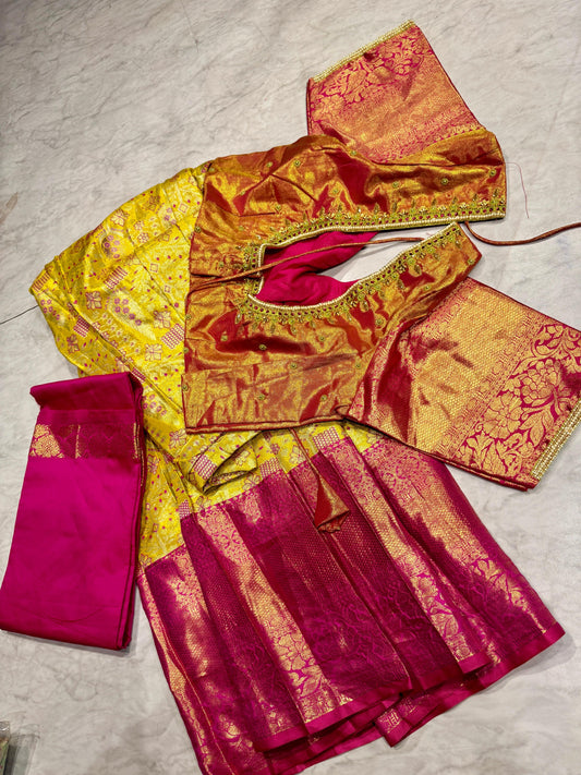 Ready To Wear Kanchipuram Lehenga