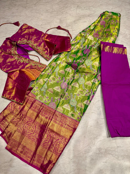 Ready To Wear Kanchipuram Lehenga