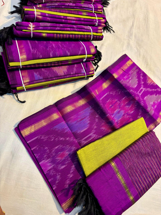 Semi Ikkath Pochampally Dress Materials