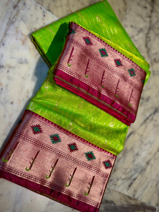 Semi Kanchi Pattu Saree
