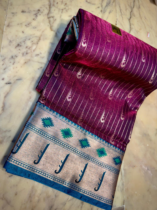Semi Kanchi Pattu Saree