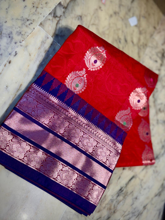 Semi Kanchi Pattu Saree