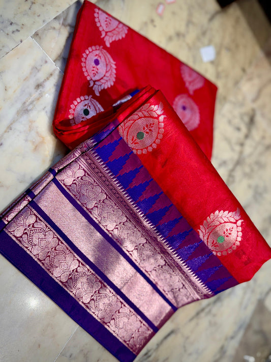 Semi Kanchi Pattu Saree