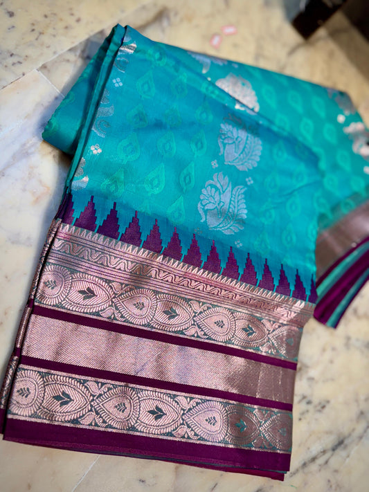 Semi Kanchi Pattu Saree