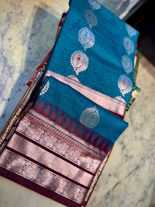 Semi Kanchi Pattu Saree