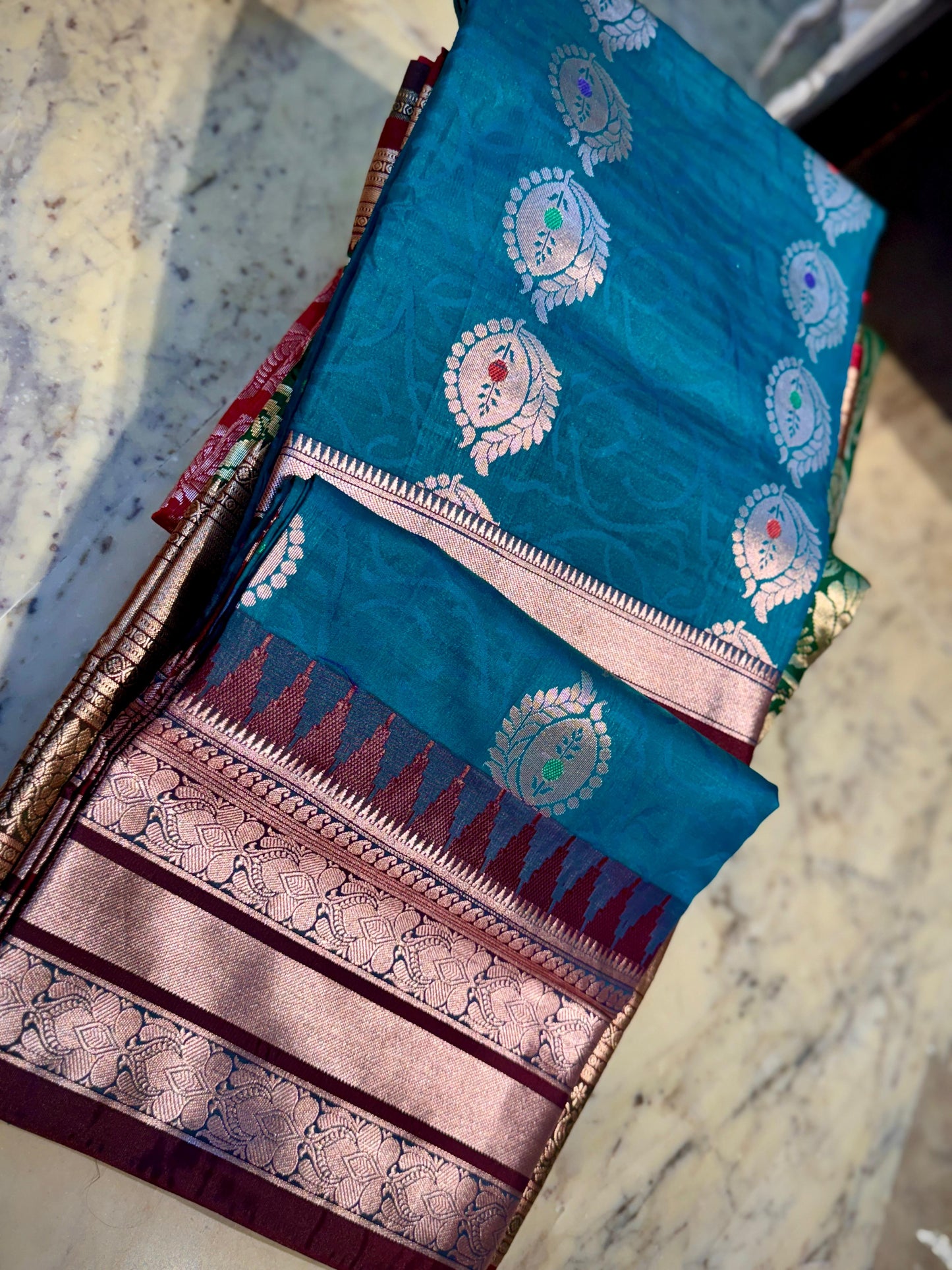 Semi Kanchi Pattu Saree