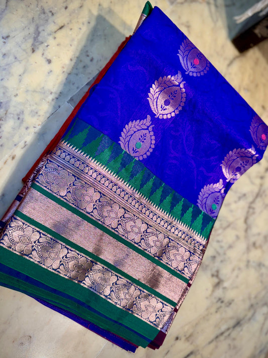 Semi Kanchi Pattu Saree