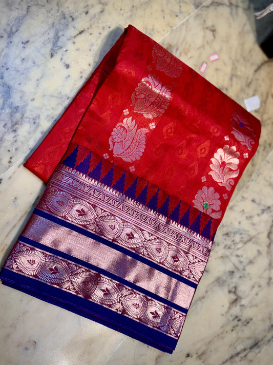 Semi Kanchi Pattu Saree