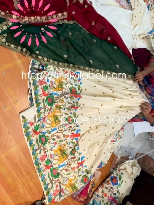 Semi Stitched Lehenga