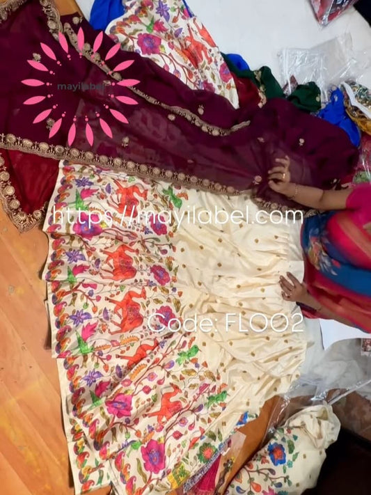 Semi Stitched Lehenga