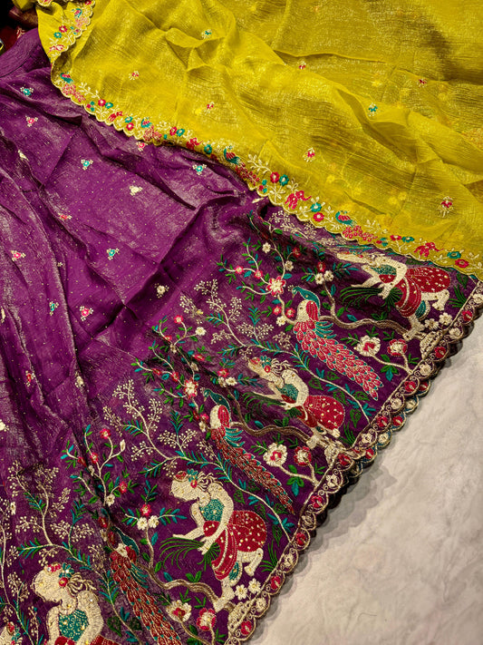 Semi Stitched Lehanga