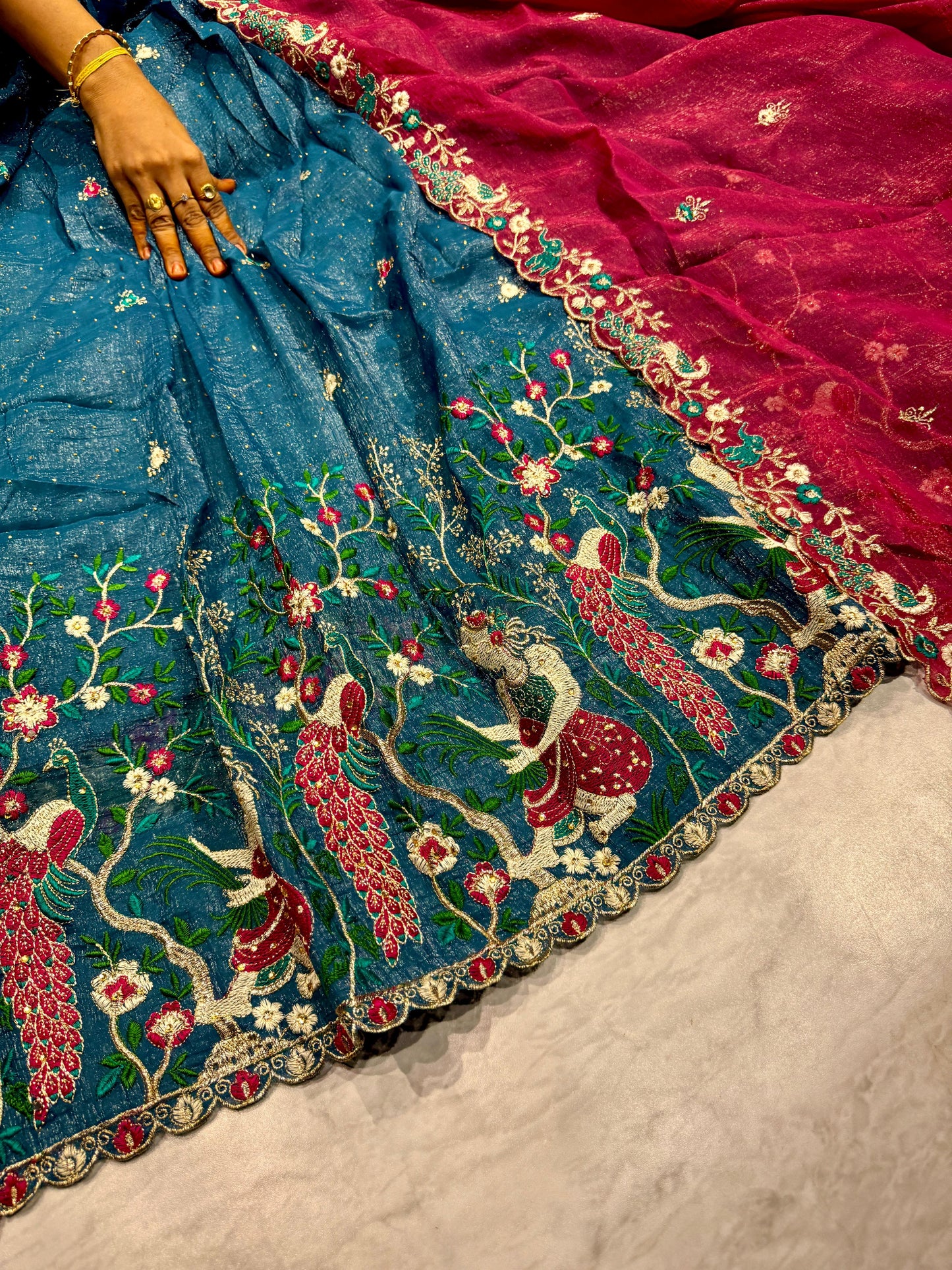 Semi Stitched Lehanga