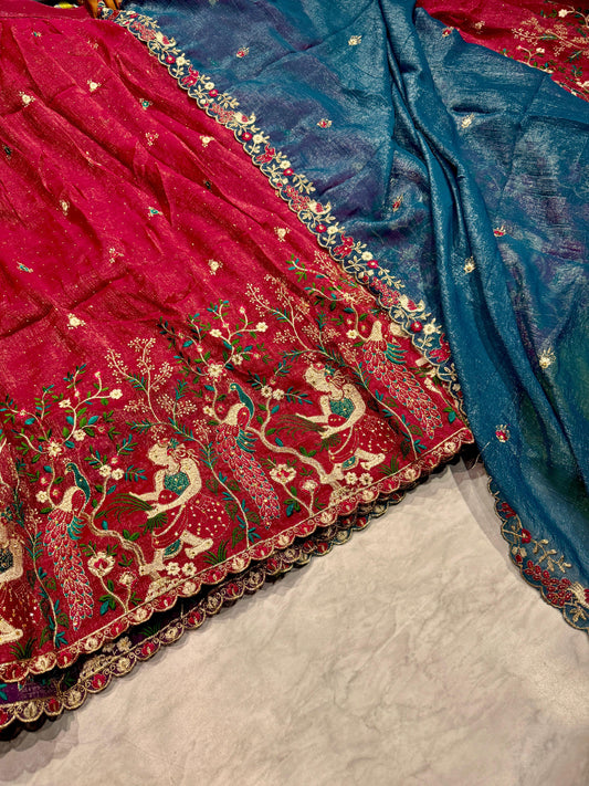 Semi Stitched Lehanga