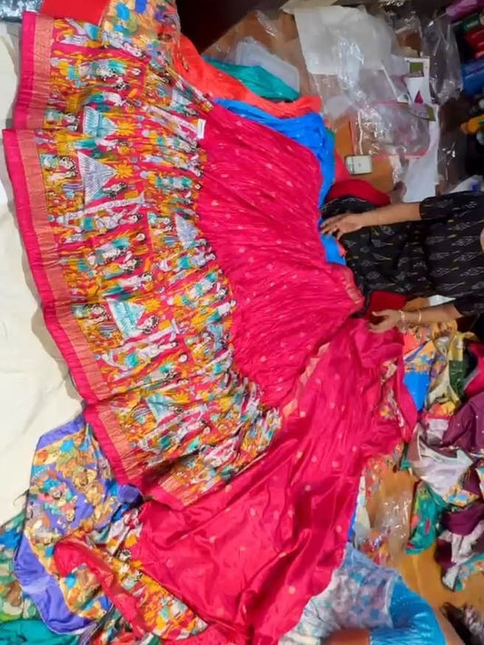 Semi Stitched Lehenga
