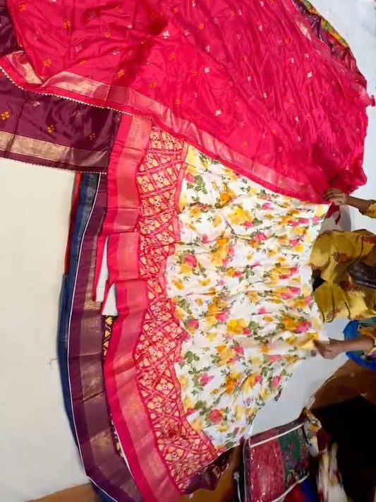 Semi Stitched Lehenga