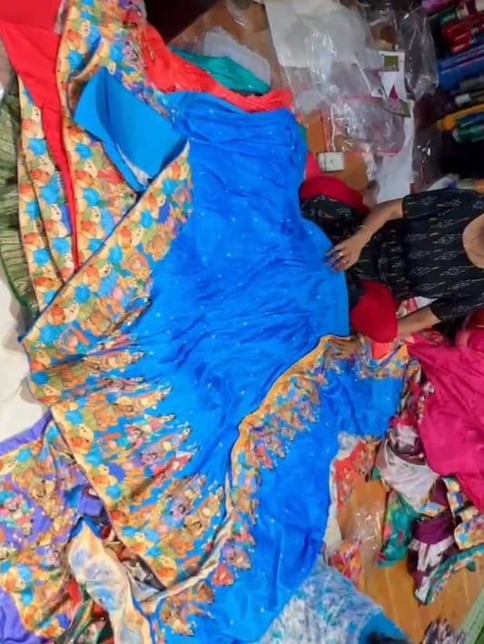 Semi Stitched Lehenga