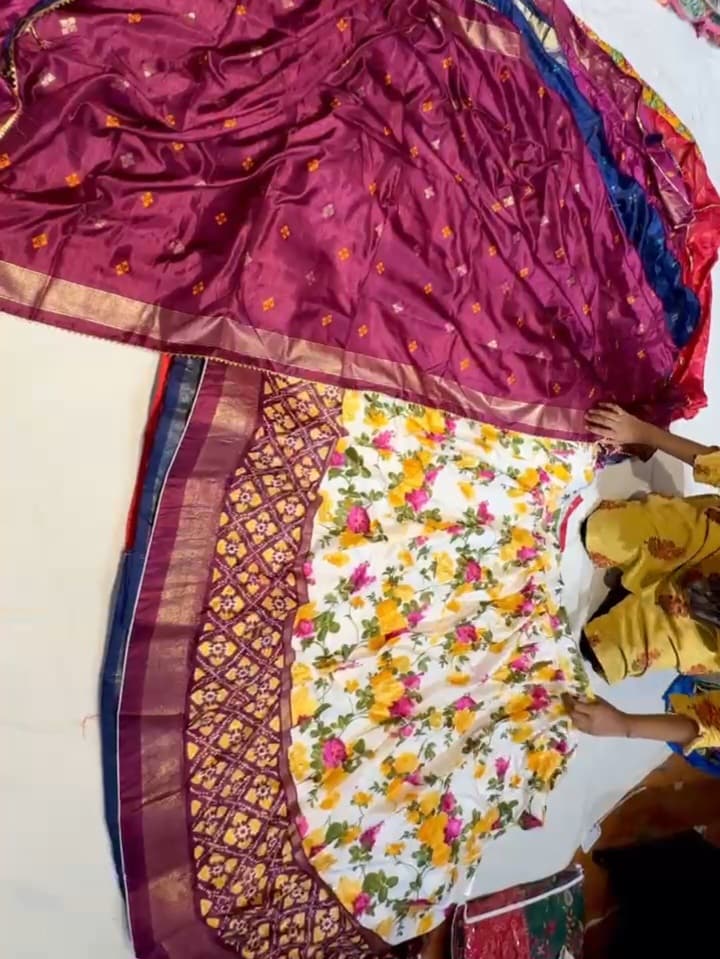 Semi Stitched Lehenga