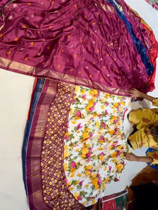 Semi Stitched Lehenga