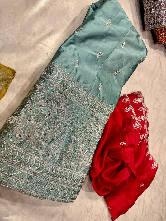 Semi Stitched Lehenga