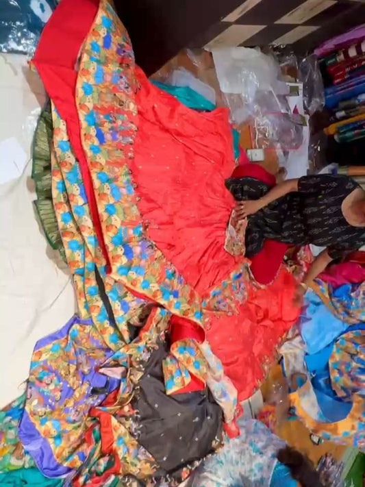 Semi Stitched Lehenga