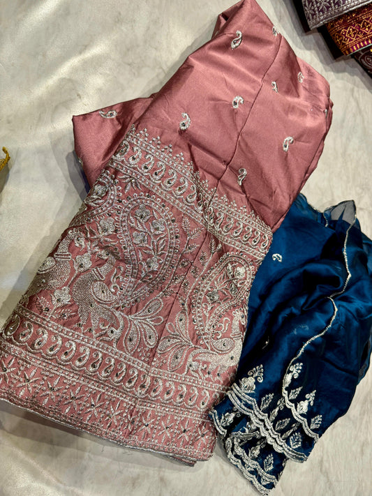 Semi Stitched Lehenga