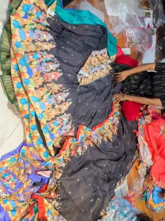 Semi Stitched Lehenga