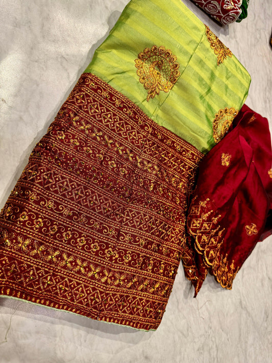 Semi Stitched Lehenga