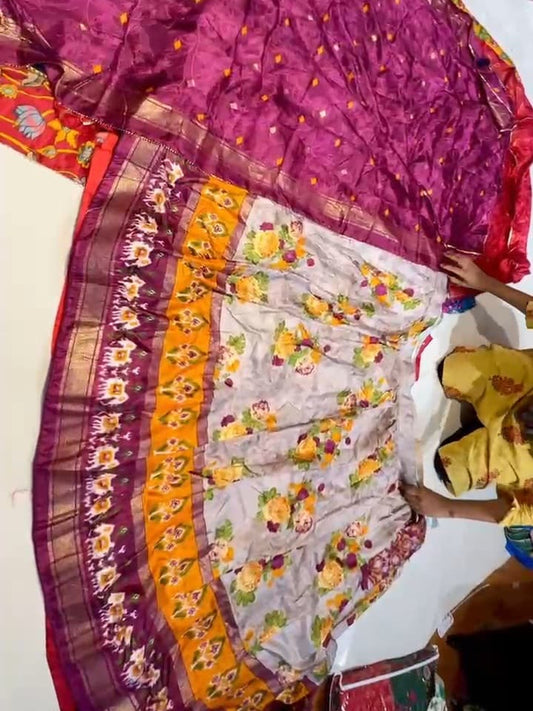 Semi Stitched Lehenga