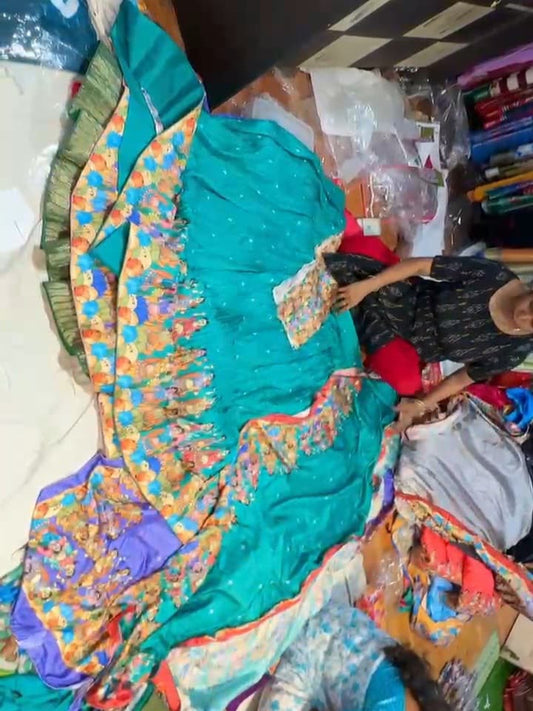 Semi Stitched Lehenga