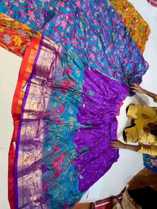 Semi Stitched Lehenga