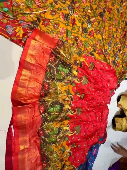 Semi Stitched Lehenga