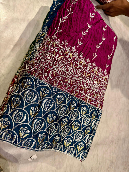 Semi Stitched Lehenga