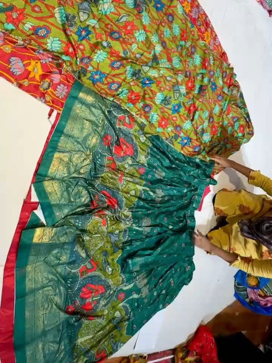 Semi Stitched Lehenga