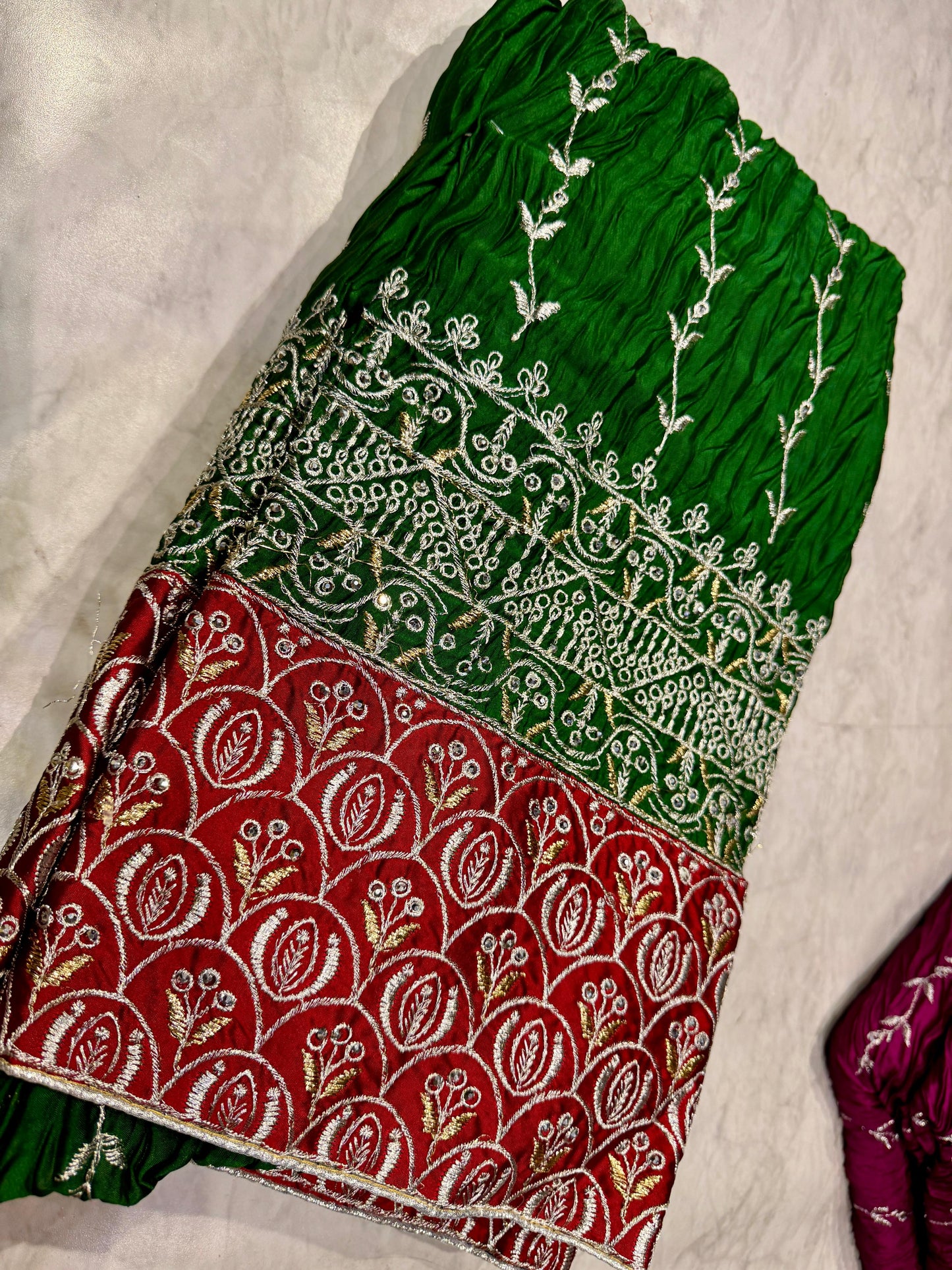 Semi Stitched Lehenga