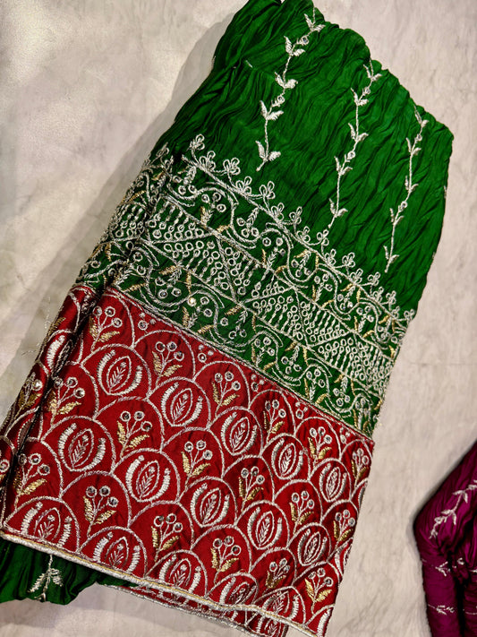 Semi Stitched Lehenga