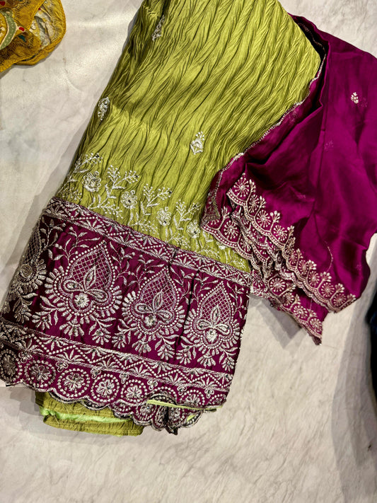 Semi Stitched Lehenga