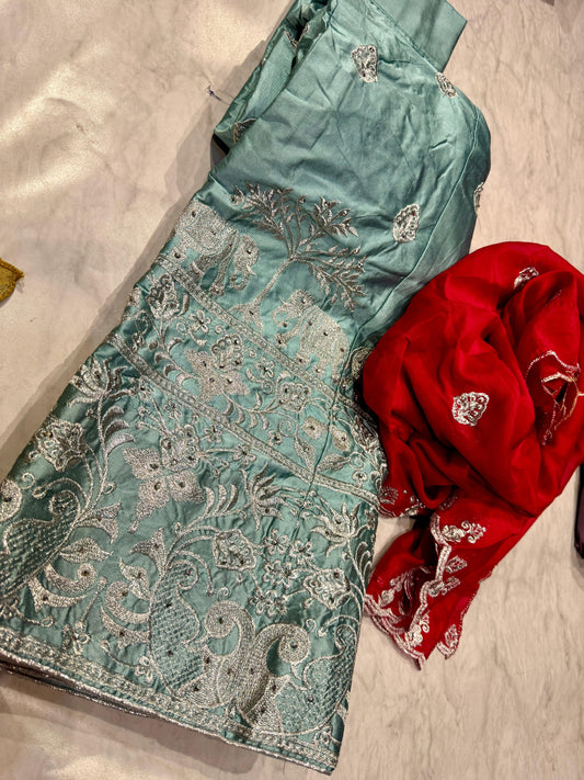Semi Stitched Lehenga