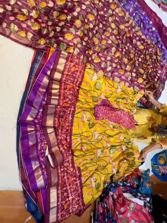 Semi Stitched Lehenga