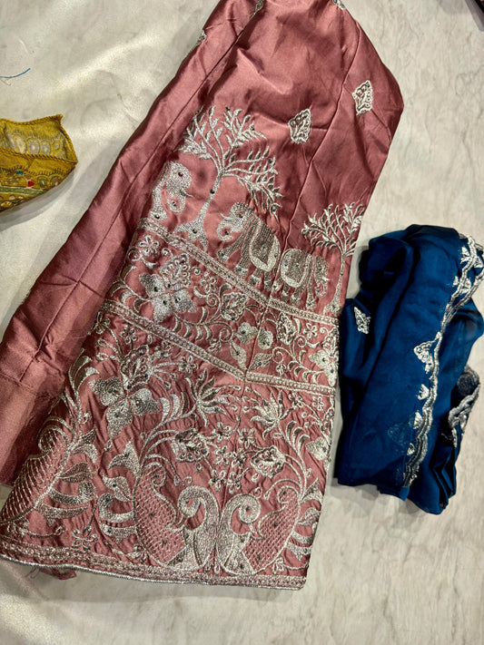 Semi Stitched Lehenga