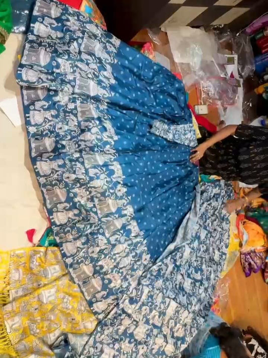 Semi Stitched Lehenga