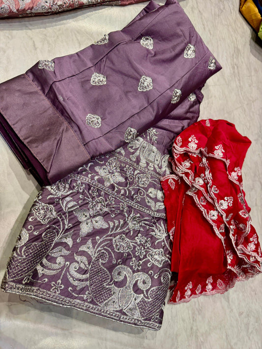 Semi Stitched Lehenga