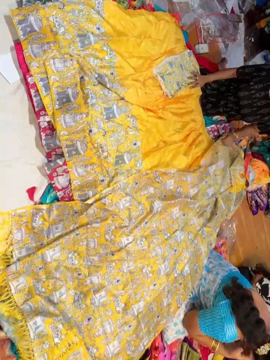 Semi Stitched Lehenga