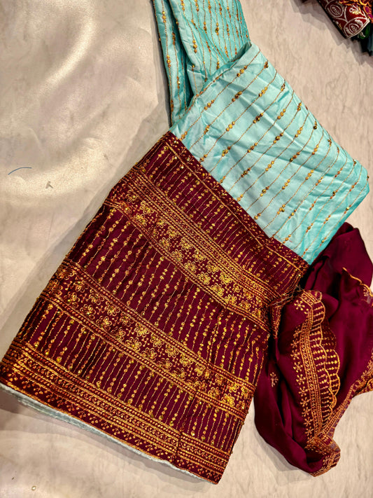 Semi Stitched Lehenga