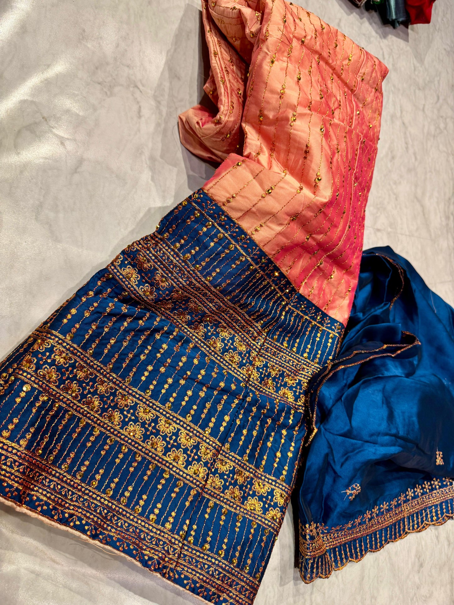 Semi Stitched Lehenga